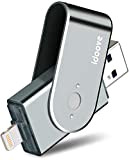 Flash Drive USB per iPhone e iPad memory stick - 128 GB - USB 3.0 - Adattatore di archiviazione esterno ...