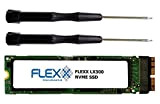 Flexx LX300 NVME SSD Kit per MacBook Pro, Air e iMac a partire dalla fine del 2013 128 GB