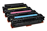 Freecolor CF380A/81A/82A/83A per HP CLJ Pro MFP M476, Rainbow Kit, toner rigenerato, 2400/2700 pagine, con copertura al 5%, nero