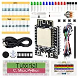 Freenove Basic Starter Kit for ESP8266 (Included) (Compatible with Arduino IDE), ESP-12S Onboard Wi-Fi, MicroPython C Code, 339-Page Detailed Tutorial, ...