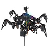 Freenove Big Hexapod Robot Kit for Raspberry Pi 4 B 3 B+ B A+, Walking, Self Balancing, Live Video, Face Recognition, Pan Tilt, Ultrasonic Ranging, Camera Servo ...
