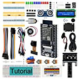 Freenove Super Starter Kit for ESP32-WROVER (Included) (Compatible with Arduino IDE), Onboard Camera Wireless, Python C, 516-Page Detailed Tutorial, 173 ...