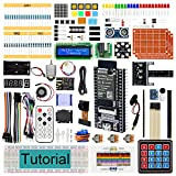 Freenove Ultimate Starter Kit for ESP32-WROVER (Included) (Compatible with Arduino IDE), Onboard Camera Wireless, Python C, 777-Page Detailed Tutorial, 240 ...