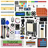 Freenove Ultimate Starter Kit for ESP8266 (Included) (Compatible with Arduino IDE), ESP-12S Onboard Wi-Fi, MicroPython C Code, 714-Page Detailed Tutorial, ...