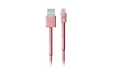 Fresh ’n Rebel Micro-USB Fabriq Cable | USB to Apple Lightning Charging & Sync Cable 3 meter – Dusty Pink