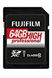 Fujifilm - Scheda di memoria SDHC UHS-I, classe 10 64 GB