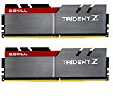 G.SKILL TridentZ Memoria per computer, DDR4 SDRAM, 8GB (4GBx2), 3200MHz, Grey, Black, Red