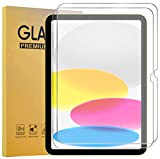 Gahwa [2 Pack Pellicola Protettiva Vetro Temperato per iPad 10 (10,9 Pollici, Modello 2022, 10ª Generazione), Durezza 9H/Anti-Graffo/Olio/Impronta per iPad ...