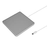 Garsent CD Dvd Drive, Esterno Portatile USB Tipo C/CD-RW Dvd-RW masterizzatore Portatile ad Alta velocità Lettore CD Esterno per Mac ...
