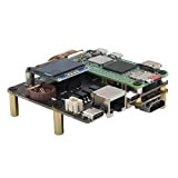 Geekworm KVM-A4 Kit per Raspberry Pi Zero 2 W KVM Over IP, Supporto PiKVM V3 HDMI CSI