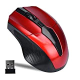 Gemini_mall® mouse senza fili, 2.4 G mouse ottico USB portatili PC computer cordless mouse con Nano ricevitore per WINDOWS7/8/10/XP Mac VISTA7/8 Linux ...