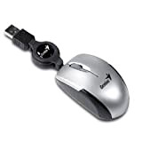 Genius 31010100102 Micro Traveler Silver Mouse