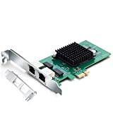 Gigabit Dual NIC with Intel 82576 Chip, 1Gb Network Card Compare to Intel E1G42ET NIC, 2 RJ45 Ports, PCI Express ...
