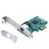 Gigabit PCIe NIC with Dell Broadcom BCM5751 Chip, 1Gb Network Card Compare to Broadcom BCM5751-T1 NIC, Single RJ45 Ports, PCI-E ...