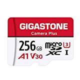 Gigastone Micro SD 256 GB, Camera Plus Serie, A1 U1 C10 UHS-1, Per GoPro Fotocamera Videocamera, Velocità Fino a 100/60 ...