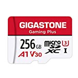 Gigastone Micro SD 256 GB, Gaming Plus, Specialmente per Nintendo Switch Gopro Fotocamere Videocamera Tablet, Velocità Fino a 100/60 MB/Sec ...