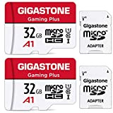 Gigastone Micro SD 32 GB, Gaming Plus, Set da 2, Per Nintendo Switch Gopro Fotocamere Videocamera Tablet, Velocità Fino a ...