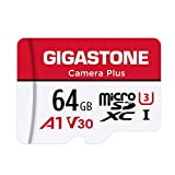 Gigastone Micro SD 64 GB, Camera Plus Serie, A1 U1 C10 UHS-1, Per GoPro Fotocamera Videocamera, Velocità Fino a 95/35 ...