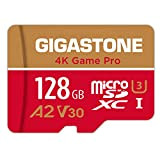 Gigastone Scheda di Memoria Micro SDXC da 128 GB, 4K Game Pro Serie, A2 U3 UHS-1 V30, Velocità Fino a ...