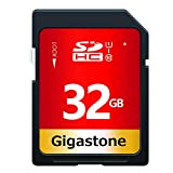 Gigastone Scheda di Memoria SDHC da 32 GB, Velocità di Lettura Fino a 80 MB/sec, Classe 10 U1 UHS-I, Specialmente ...