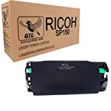 GIL SP150,408010 Toner compatibile per Ricoh SP150/150SU/150W/150SUW NERO 1500 pagine
