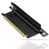 GINTOOYUN Pci-E 16 x scheda riser, PCI Express 3.0 16 x prolunga 90 gradi ad alta velocità Riser Card -20 ...