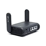 GL-AXT1800 (Slate AX) Router da viaggio Wi-Fi 6 Gigabit tascabile, extender/ripetitore per hotel e reti pubbliche, client e server VPN, ...