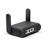 GL.iNet GL-A1300 (Slate Plus) Router da viaggio VPN wireless, Wi-Fi per hotel e Captive Portal, Tethering telefonico, Extender, Punto di ...