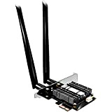 GLOTRENDS AC1200 PCIe WiFi Adapter Card con Bluetooth 4.2, Dual Band 2.4G/5.8G PCI-E Wireless PCI Express Adapter Internet Network Card ...