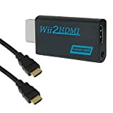 Goldoars Convertitore da Wii a HDMI Adattatore Wii a HDMI 720P/1080P e jack audio da 3,5 mm cavo HDMI da ...