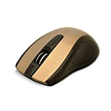 Goldtouch (KOV-GTM-99W) - Mouse 2,4 GHz, colore: Nero/Oro