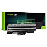 Green Cell Batteria per Sony Vaio VGN-SR19VRN VGN-SR19XN VGN-SR210J VGN-SR210J/B VGN-SR210J/H VGN-SR210J/S VGN-SR21M VGN-SR21M/S VGN-SR21RM VGN-SR21RM/H Portatile (4400mAh 11.1V Nero)