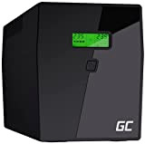 Green Cell® Gruppo di continuità UPS Potenza 1500VA (900W) 230V Alimentatore protezione da sovratensioni line interactive AVR USB/RJ45 4X Schuko ...