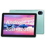 Haehne Tablet 10 Pollici Android 12, Tablet Android 2GB RAM+32GB ROM (128 GB Espandibile),Quad-core 1.6Ghz, FHD 1280 x 800 IPS,Fotocamera ...