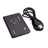 Hailege 125Khz EM4100 USB RFID ID Card Reader Swipe Card Reader Plug and Play Read the top 10 Digital Bit ...