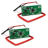 Hailege 2pcs RDM630 125 KHZ EM4100 RFID Card Read Module UART Serial Output for Arduino