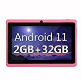 Haipky 7 Pollici Google Android 11.0 Tablet PC, 2GB RAM 32GB Rom, Quad Core, Fotografiche Doppie, 1024x600 Schermo HD, WiFi, ...