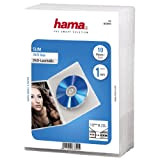 Hama Dvd Jewel Case, Slim 10, Transparent 10dischi Trasparente