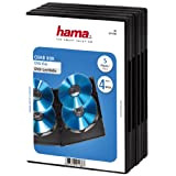 Hama Dvd Quad Box, Black, Package of 5 Pieces 4dischi Nero