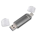 HAMA Hama Pendrive USB-MicroUSB 2.0 Laeta Twin 8GB grigio