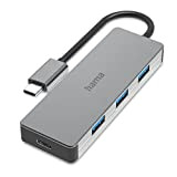 Hama - Hub USB Type C 3 porte USB A + 1 porta USB Type C, USB 3.2 Gen 2, ...