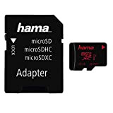Hama microSDXC 128GB UHS Speed Class 3 UHS-I 80MB/s e adattatore/foto