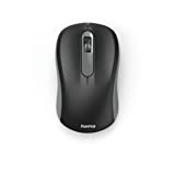 Hama Mouse ottico wireless AMW-200 con dongle USB, 3 tasti, leggero e compatto, colore: Antracite/Nero, 00134960