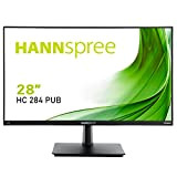 HANNspree HC284PUB Haut-Parleur HDMI inclinable avec Port USB 3.0 4K Ultra HD 300cd DP 71,1 cm (28") Noir