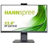HANNSPREE HP248WJB - Altoparlante Mikrofon da 60,5 cm (1920 x 1080) VGA HDMI DisplayPort USB Webcam 5 MP Mikrofon VESA ...