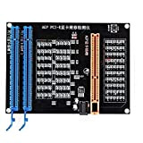 Hbaebdoo AGP PCI-E X16 -Purpose Socket Display Video Card Checker Strumento di Diagnostica Della Scheda Grafica