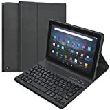 HD 10 Custodia per Tastiera per Tablet HD 10 Custodia con Tastiera Bluetooth con Auto Wake/Sleep Compatibile con Tablet di ...