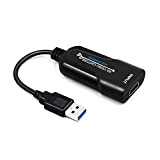 HDMI Game Capture Card, 1080P 60fps Video Grabber Recorder USB 2.0 per PS4 Mac Xbox one Nintendo Capture Card Switch ...