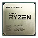 Hegem Processore CPU AMD Ryzen 5 1600X R5 1600X 3,6 GHz Six-Core Twelve-Thread 95W L3=16M YD160XBCM6IAE Presa AM4 Senza Ventola