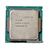 HERAID processore Core 2 Core I3-6100 I3 6100 LGA 1151 Dual-Core 3.7MHZ 3M RAM DDR3L-1333, DDR3L-1600 DDR4 GPU HD530 Prestazioni ...